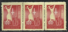 TRIESTE B 1948 FRANCOBOLLI DI YUGOSLAVIA SOPRASTAMPATI 1° MAGGIO 1th MAY SERIE COMPLETA JUGOSLAVIA OVERPRINTED MNH - Neufs