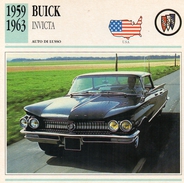 Auto Da Collezione  "Buick  1959  Invicta"  (U.S.A.) - Auto & Verkehr