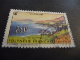 TIMBRE    POLYNESIE   N  34   OBLITERE      COTE  4,60  EUROS - Used Stamps