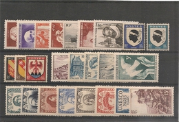 France 1946 N°Y/T: 748/771** Côte: 26,30 € - Unused Stamps