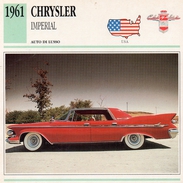 Auto Da Collezione  "Chrysler 1961  Imperial"  (U.S.A.) - Auto & Verkehr