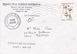 T.A.A.F. - Lettre, Document - Altri & Non Classificati