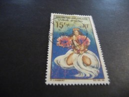 TIMBRE    POLYNESIE   POSTE  AERIENNE   N  7   OBLITERE    COTE  2,00  EUROS - Used Stamps