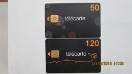 2 TELECARTES 120 ET 50 - Opérateurs Télécom