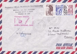 T.A.A.F. - Lettre, Document - Other & Unclassified