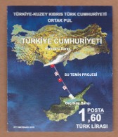 AC - TURKEY BLOCK STAMP  -  TURKEY - TURKISH REPUBLIC OF NORTHERN CYPRUS JOINT STAMP MNH 17 OCTOBER 2016 - Blocks & Kleinbögen