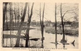 CPA     -     SMARVES    -    LES BORDS DU CLAIN - Smarves