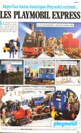 PUB TRAIN ELECTRIQUE  PLAYMOBIL " LES PLAYMOBIL  EXPRESS " 1982 (11) - Playmobil