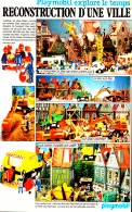 PUB  PLAYMOBIL  EXPLORE LE TEMPS " RECONSTRUCTION D'UNE VILLE  " 1981 (13) - Playmobil