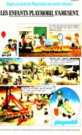 PUB PLAYMOBIL " LES ENFANTS PLAYMOBIL S'AMUSENT " 1982 (18) - Playmobil