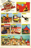 PUB  LEGO  " BATIT LA VILLE " 1980 (3) - Figuren