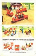 PUB  LEGO  " LEGO LES POMPIERS " 1977 (7) - Figuren