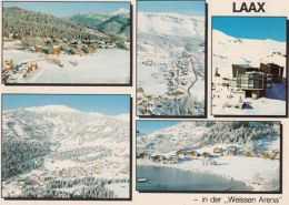 50981- LAAX- SKI RESORT, PANORAMAS, LAKE, MOUNTAINS - Laax