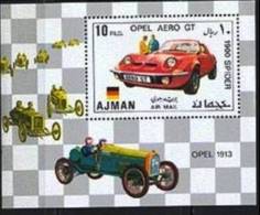 AJMAN Automobiles, Voitures, Cars, Coches, MICHEL BF 320A. MNH ** Neuf Sans Charniere - Autos