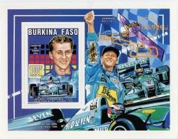 BURKINA FASO, Michael Schumacher. Pilotes De Courses.Yvert BF De Luxe N° 939 MNH ** Neuf Sans Charniere - Cars