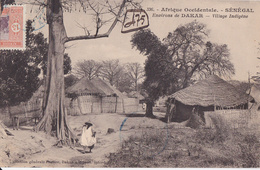 CPA SENEGAL Afrique Occidentale Environs De DAKAR Village Indigène N° 336 Du 09.02.1926 - Senegal