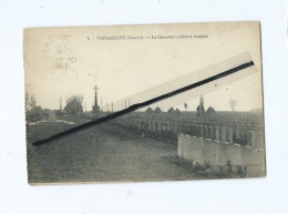 CPA Provenant D´un Carnet  -  Vignacourt  - Le Cimetière Militaire Anglais - Vignacourt