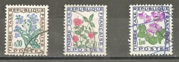Taxes  N°    99 - 101 - 102  -  Oblitérés  -  Fleurs Des Champs - 1960-.... Used