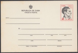 1979-EP-2 CUBA 1979. Ed.124. TARJETA ENTERO POSTAL. POSTAL STATIONERY. JULIO ANTONIO MELLA. UNUSED. - Storia Postale