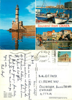 Chania, Crete, Greece Postcard Posted 1996 Stamp - Grecia