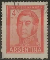 ARGENTINA 1961 - 1969. General San Martin. USADO - USED. - Gebruikt