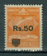 BRASIL - AIRMAIL PRIVATE COMPANIES - CONDOR 1930: Yv 21, * MH - FREE SHIPPING ABOVE 10 EURO - Luchtpost (private Maatschappijen)