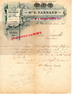87 - CONDAT - LE BUIS - FACTURE MME E. TARNAUD- USINE HYDRAULIQUE CHAPOULAUD- TANDEAU-EFFILOCHAGES--1908 - 1900 – 1949