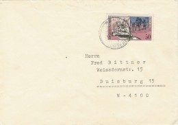 LETTERA  DA  KAMENZ    PER  DUISBURG     (VIAGGIATA) - Other & Unclassified