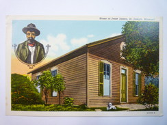 SAINT-JOSEPH  (Missouri)  :  HOME Of Jesse  JAMES  -  Carte Couleur - St Joseph