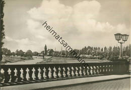 Zeitz - Bahnhof Im Vordergrund Die Neuerbaute Karl-Marx-Brücke - Foto AK-Grossformat 60er Jahre - Verlag Gebr. Garloff K - Zeitz