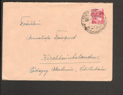 Fr.Zone Rheinl.Pf. 20 Pfg. Mi.Nr. 36 Auf 2 Fernbriefen Aus Schiffertadt  Mit Ortswerbestempel - Autres & Non Classés