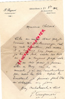 87 - CHATEAU CHERVIX - LETTRE MANUSCRITE AVEC ENVELOPPE - F. PUYMORI- MAGNAC BOURG- 1902-VIEILLEMARINGE - Documenti Storici