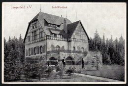 7285 - Alte Ansichtskarte - Lengenfeld - Park Wirtschaft - Löffler & Co - N. Gel - Reichenbach I. Vogtl.