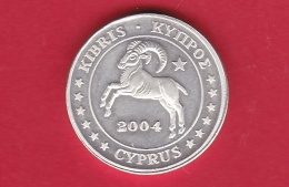 Chypre - 2 Centimes € - Essai - Argent - 2004 - Chypre