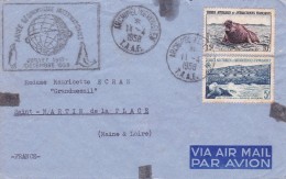 T.A.A.F. - Lettre, Document - Altri & Non Classificati