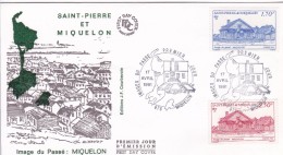 St Pierre Et Miquelon - Enveloppe - FDC