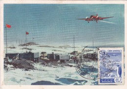 Russie - Lettre, Carte, Document - Antarctic Expeditions