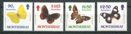 159 MONTSERRAT 1987 - Yvert 653/56 - Papillon - Neuf ** (MNH) Sans Trace De Charniere - Montserrat
