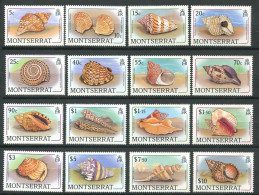 159 MONTSERRAT 1988 - Yvert 676/91 - Coquillage - Neuf ** (MNH) Sans Trace De Charniere - Montserrat