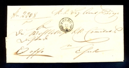 Hungary, Croatia - Letter With Content Sent From Požega To Esseg 1856 / 2 Scans - Altri & Non Classificati