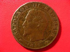 5 Centimes Napoléon III 1855 D Lyon Chien 4728 - 5 Centimes