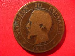 10 Centimes Napoléon III 1854 A 4769 - 10 Centimes