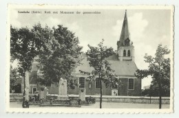 Lembeke (Eeklo)  -   Kerk Met Monument Der Gesneuvelden - Kaprijke