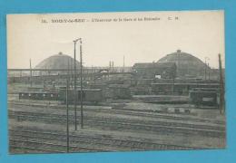 CPA 12 - Chemin De Fer L'intérieur De La Gare Et Les Rotondes Trains NOISY LE SEC 93 - Noisy Le Sec