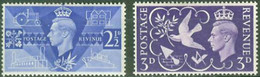 GREAT BRITAIN..1946..Michel # 231-232...MLH. - Ungebraucht