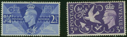 GREAT BRITAIN..1946..Michel # 231-232...MLH. - Neufs