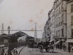 CPA 44 Loire Atlantique Nantes La Gare De La Bourse Et Le Quai De La Fosse Train Attelages - Nantes