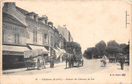 78-CHATOU- AVENUE DU CHEMIN DE FER - Chatou