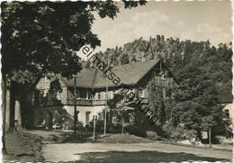 Jonsdorf - Hotel Gondelfahrt - Foto-AK-Grossformat 50er Jahre - Verlag E. Wagner Söhne Zittau - Jonsdorf