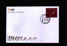 Kroatien / Croatia 2002 World Bowling Championship FDC - Bowls